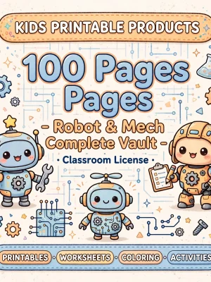 Robot & Mech - Complete Vault - 100 Pages - Classroom License