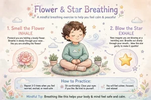 Calm Down Corner cozy nook with feelings chart and pillows – calm down corner printables